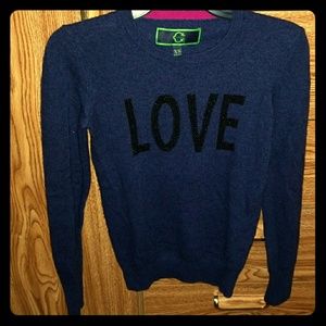 C Wonder LOVE sweater